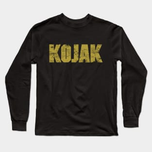 Kojak Logo (distressed) Long Sleeve T-Shirt